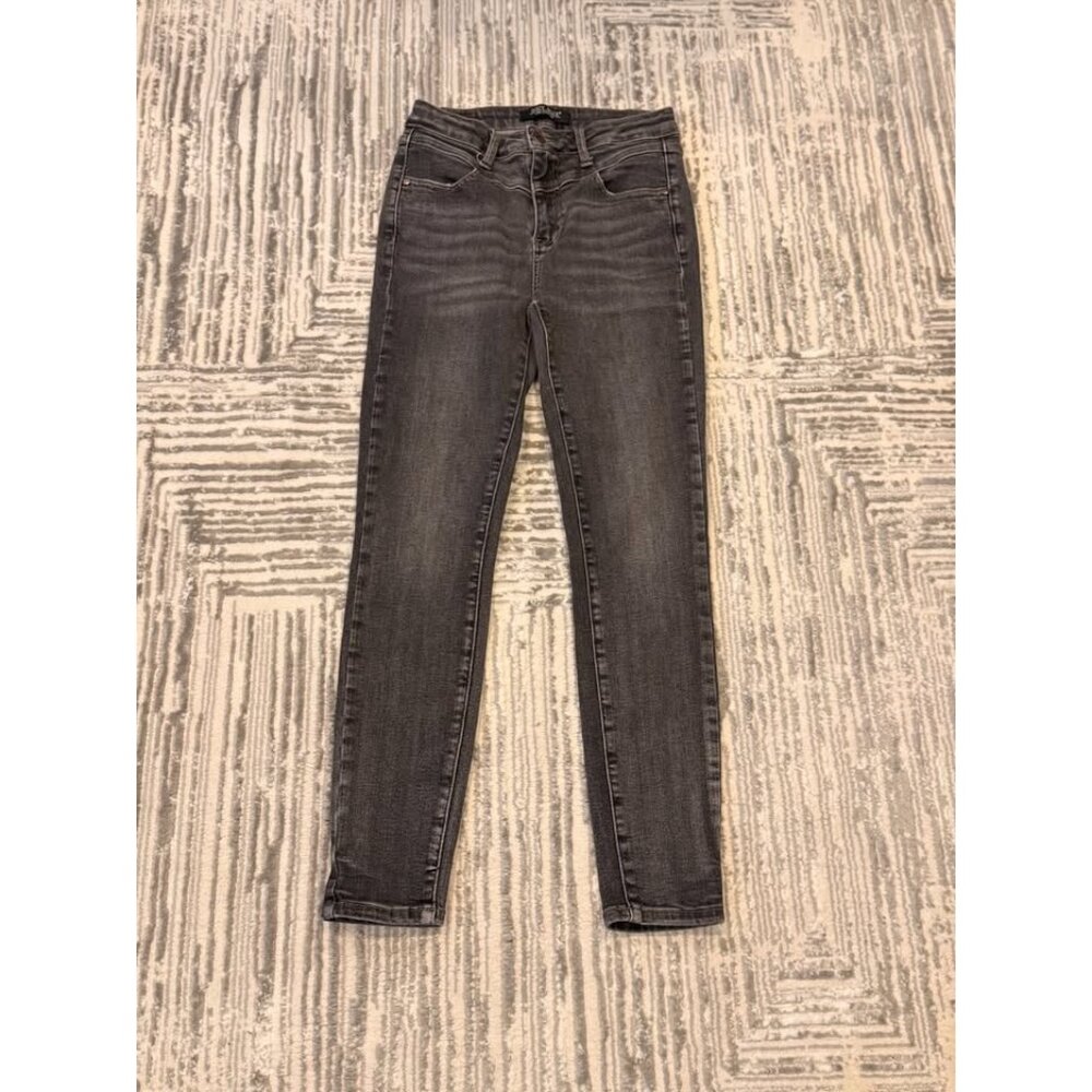 Judy Blue women's size 5/27 black High Waist Vintage Yoke Skinny Denim MSRP $80